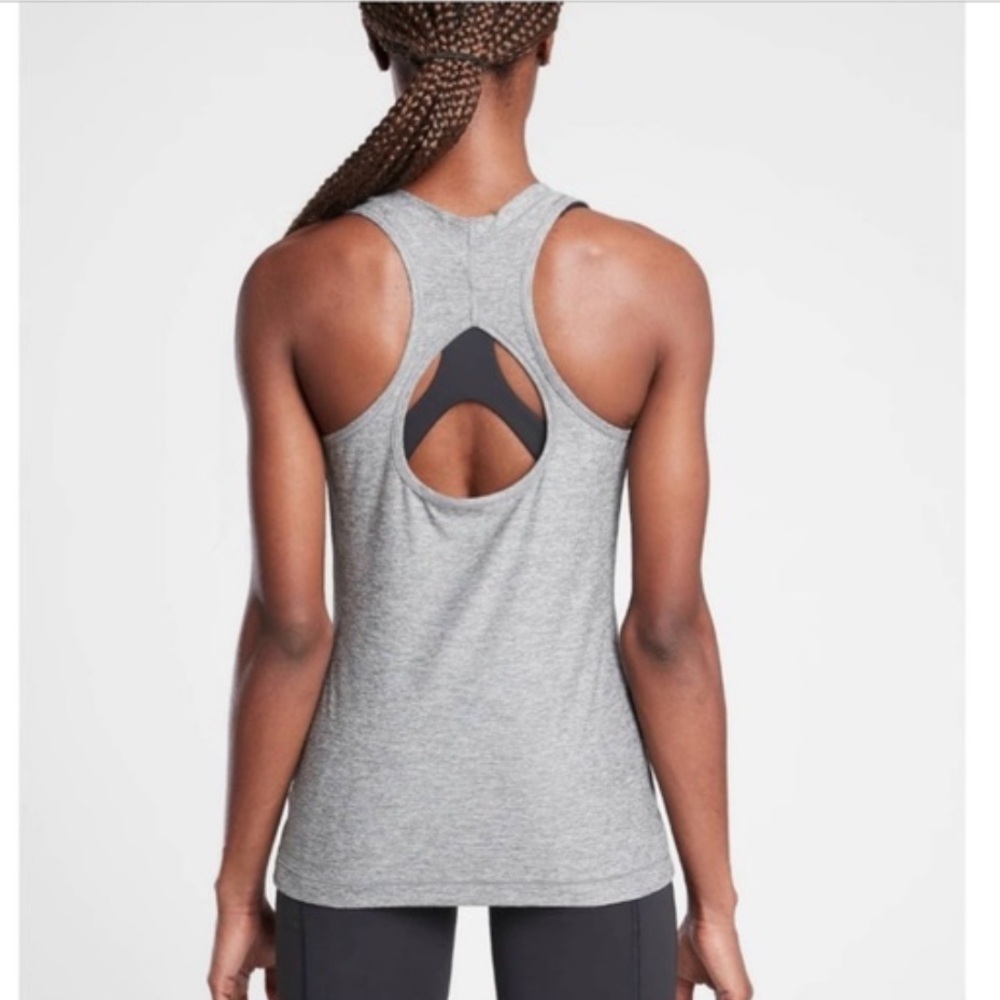 Athleta Nitro Grey Tank Size M